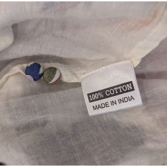 Olivia James The Label Ro Maxi Button Front Floral Dress Size Small - Picture 5 of 7